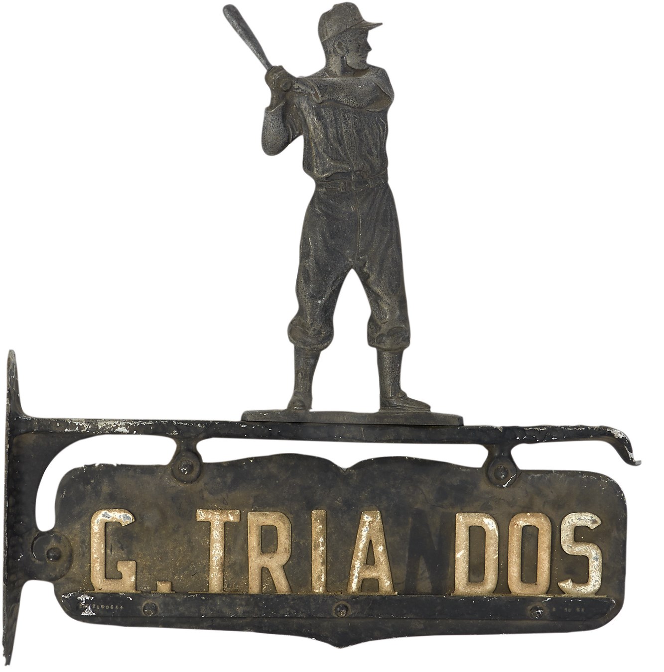 Stadium Artifacts - Gus Triandos House Sign