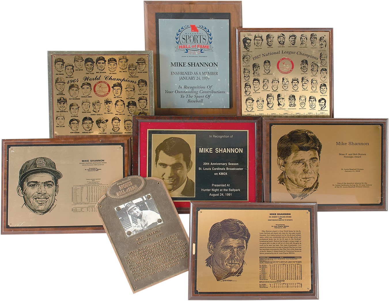 The Mike Shannon St. Louis Cardinals Collection - Mike Shannon Awards Collections (8)