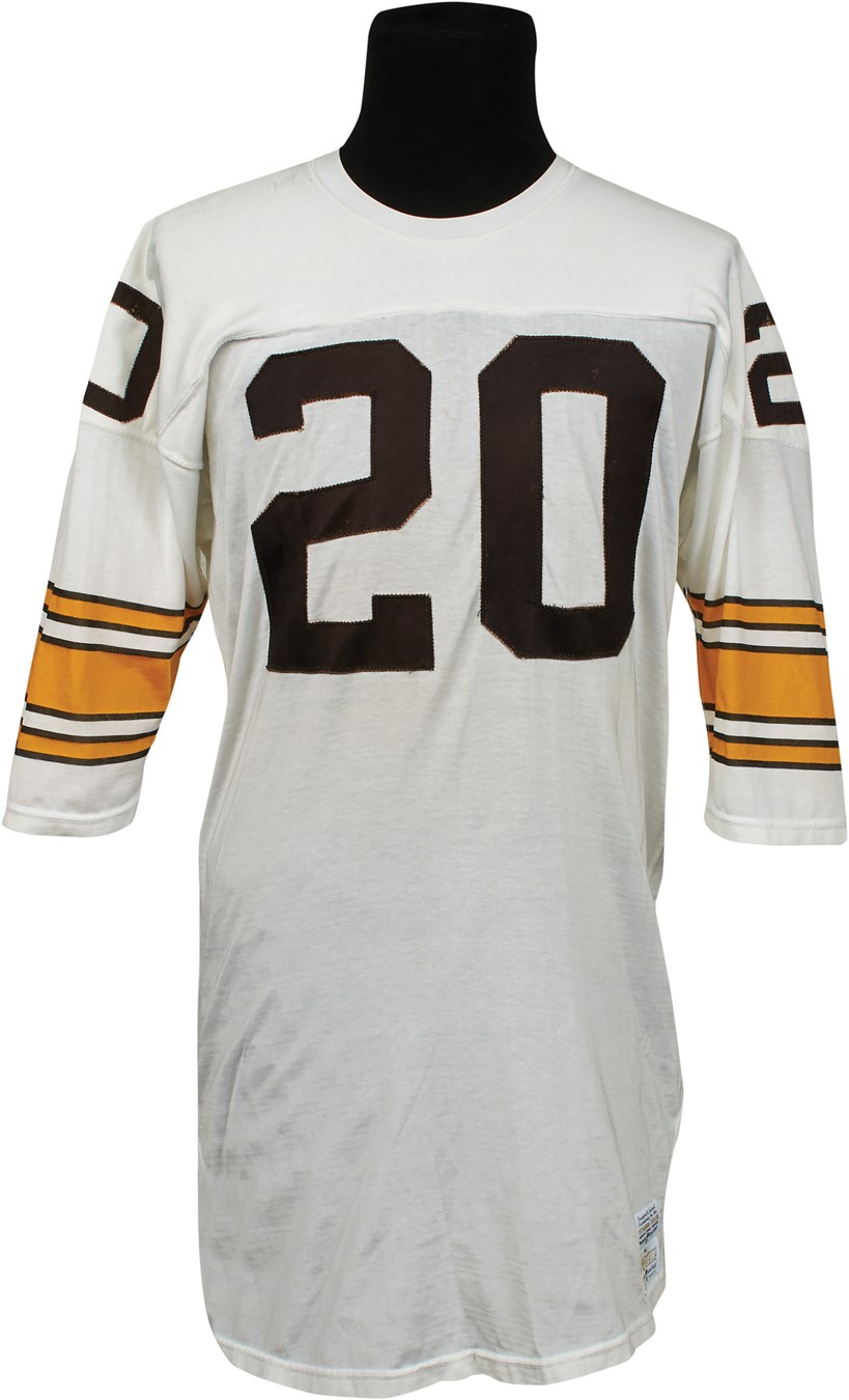The Pittsburgh Steelers Game Worn Jersey Archive - Rocky Bleier 1978 World Champion Pittsburgh Steelers Game Worn Jersey