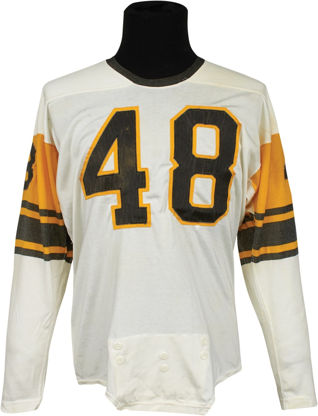 The Pittsburgh Steelers Game Worn Jersey Archive - 1962 Gary Ballman Pittsburgh Steelers Game Worn Jersey