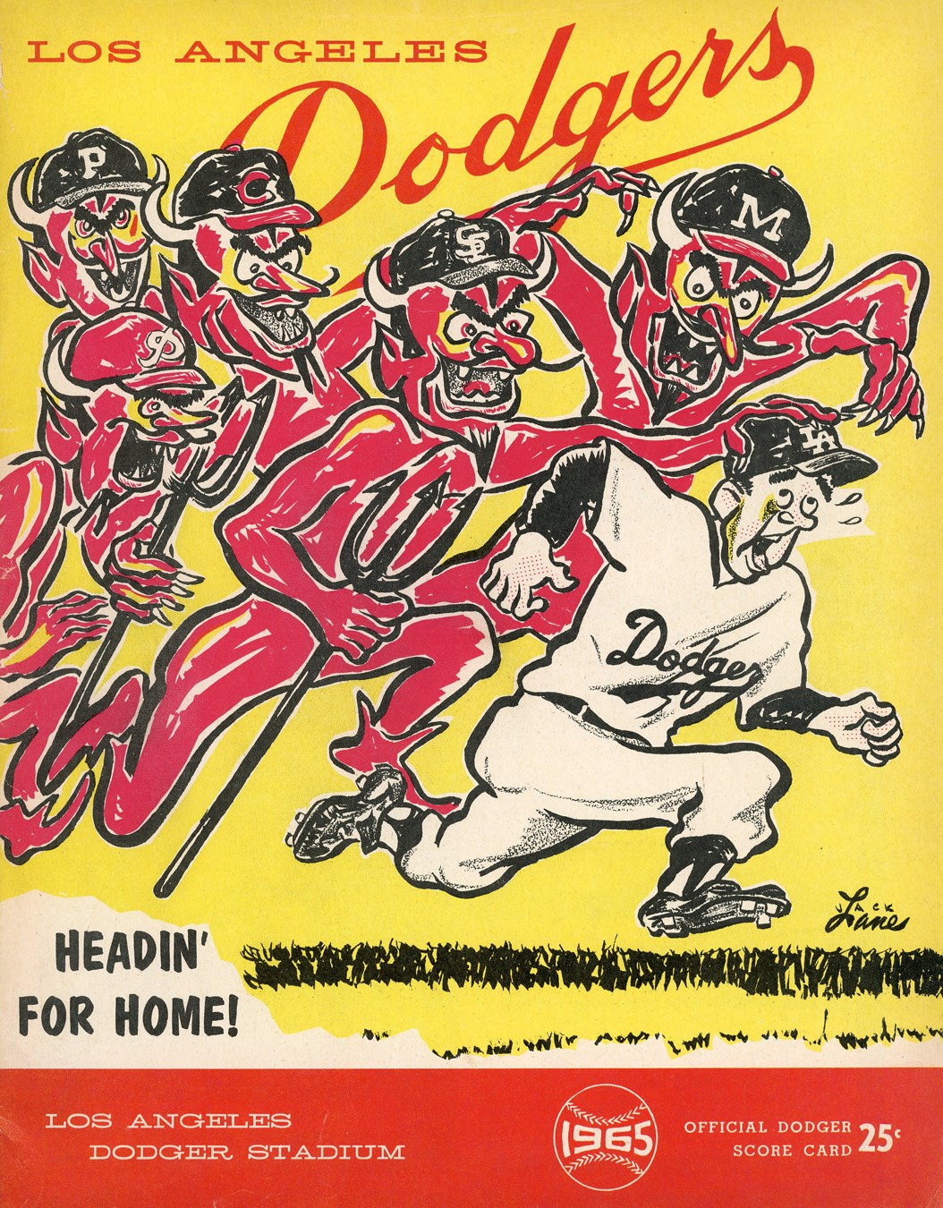 Tickets, Publications & Pins - 1965 Sandy Koufax Perfect Game Program