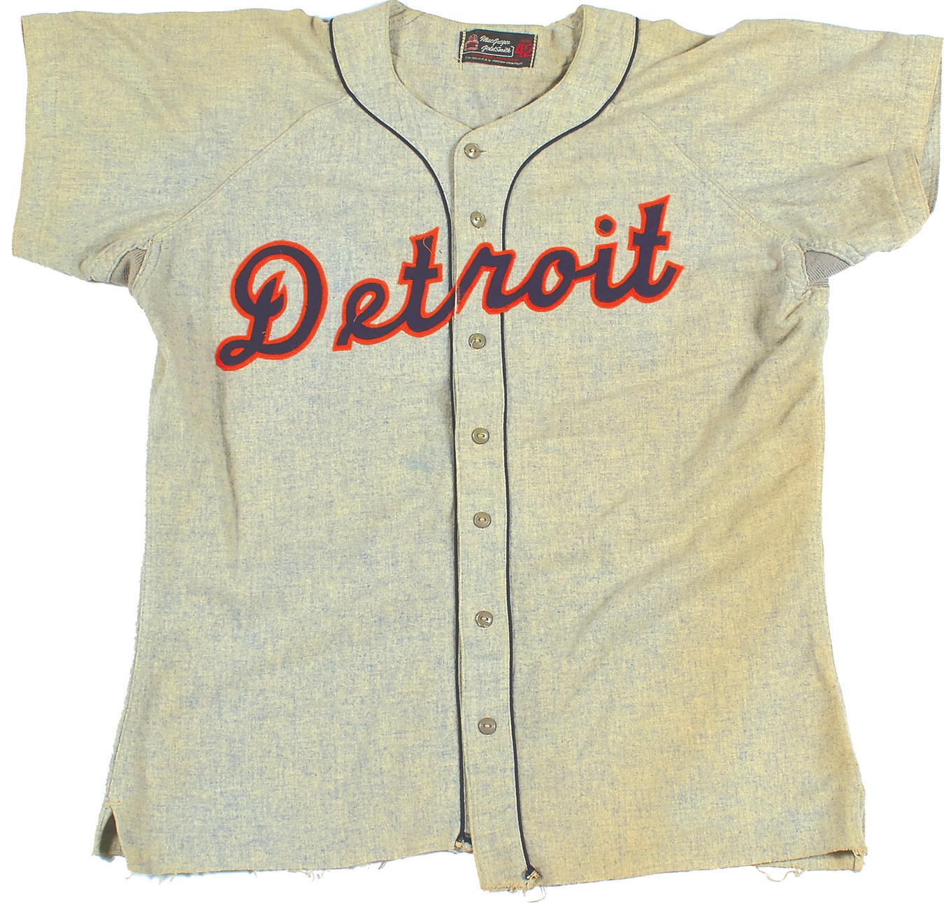 Ty Cobb and Detroit Tigers - 1952 George Kell & Johnny Pesky Detroit Tigers Game Worn Uniform