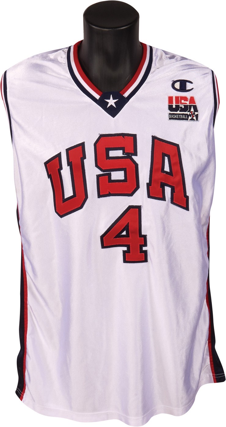 The Teresa Edwards Collection - Teresa Edwards 2000 Sydney Olympics Game Worn USA Basketball Uniform - Worn During Gold Medal Game (Photo-Matched)