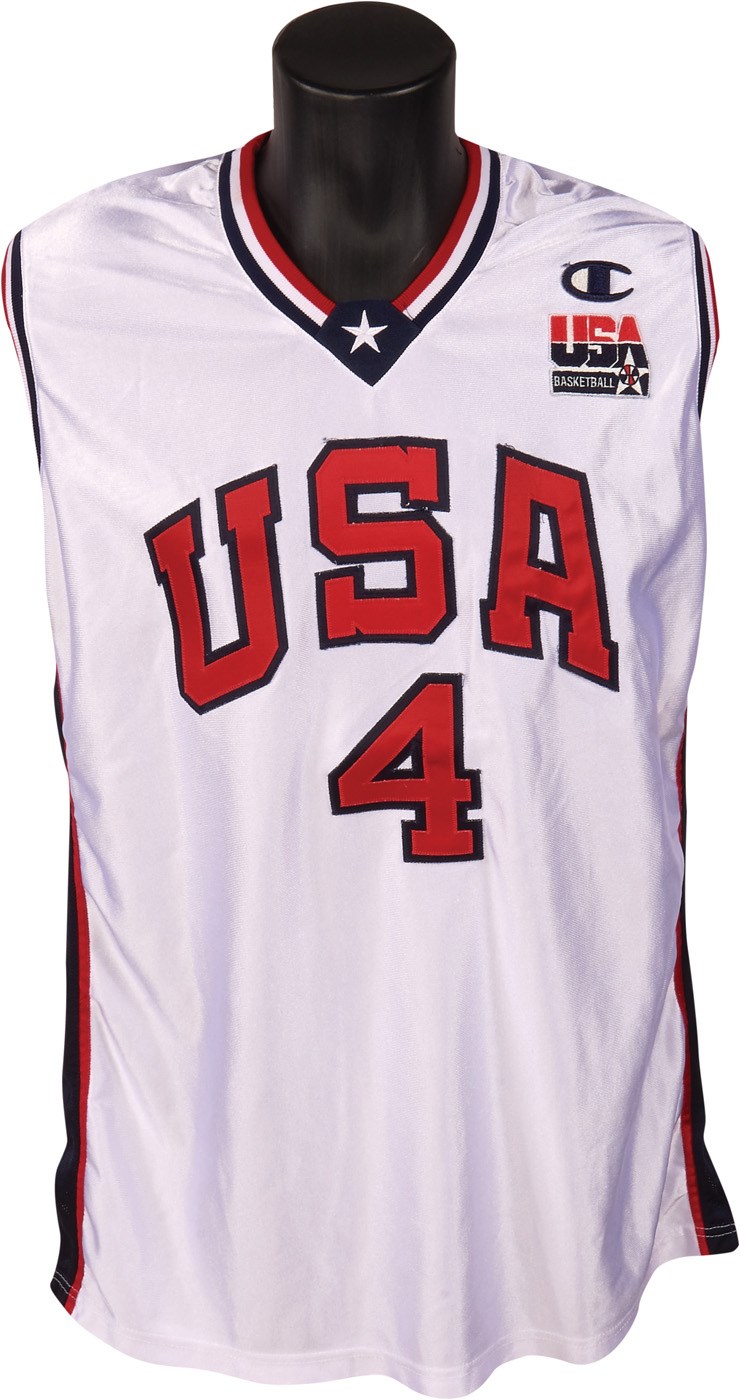 Teresa Edwards 2000 Sydney Olympics Game Worn USA Basketball Uniform - Worn During Gold Medal Game (Photo-Matched)