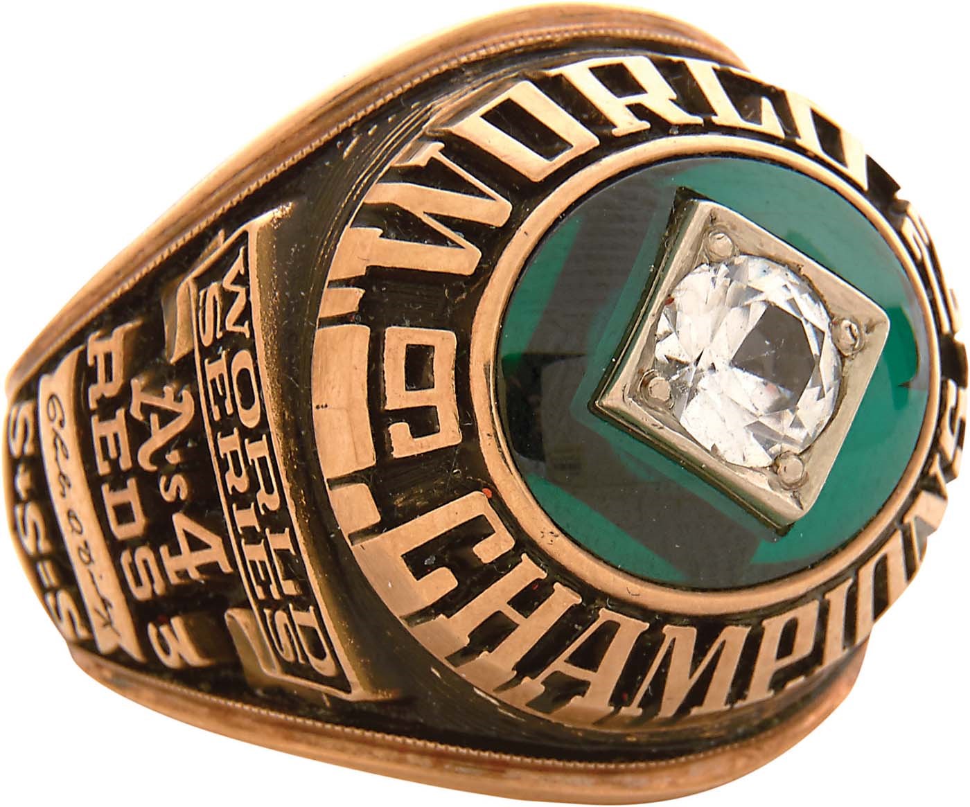 Sports Rings And Awards - Charles O. Finley 1972 Oakland Athletics World Series Championship Ring