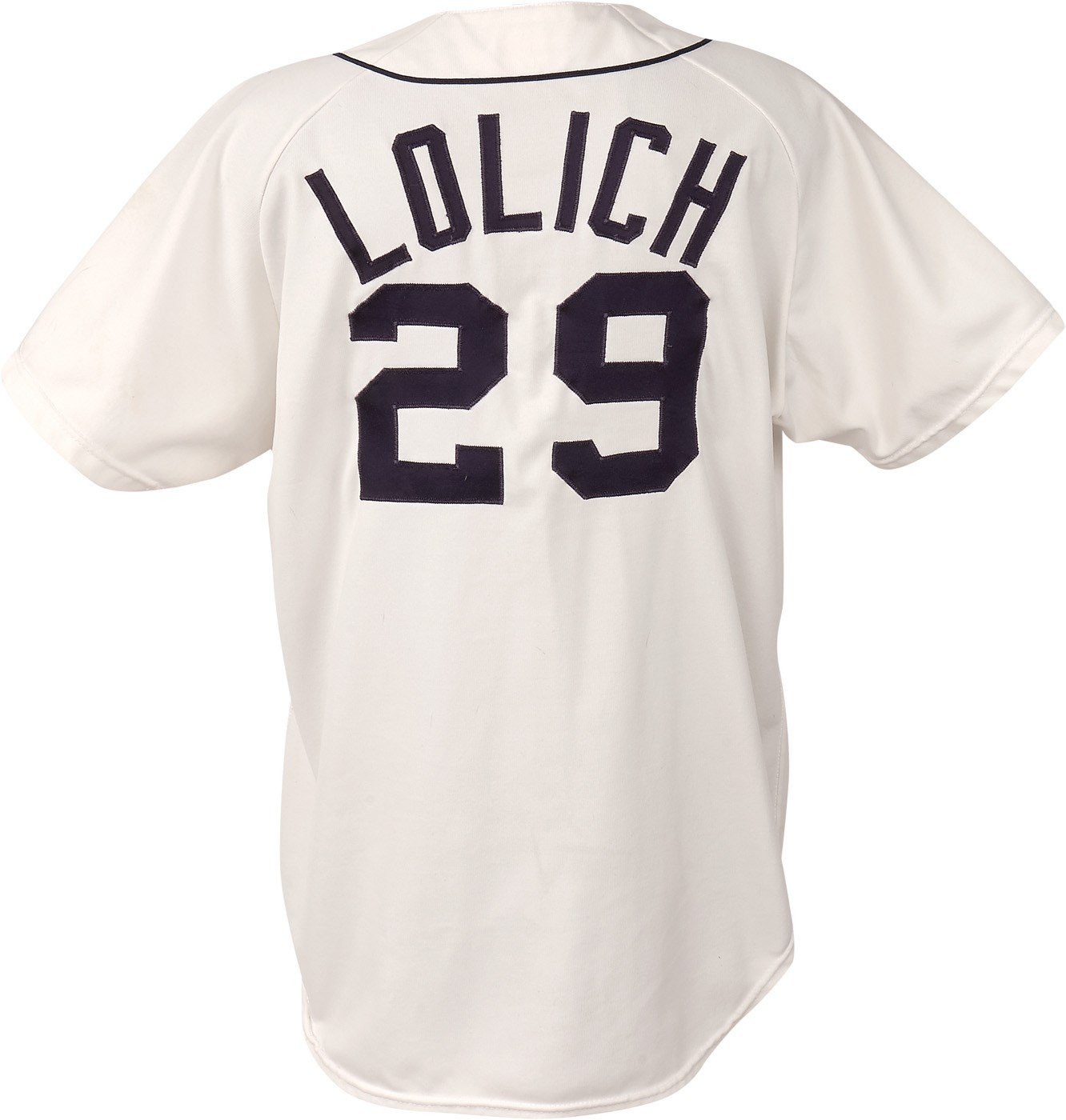 - 1975 Mickey Lolich Detroit Tigers Game Worn Jersey from Swan Song