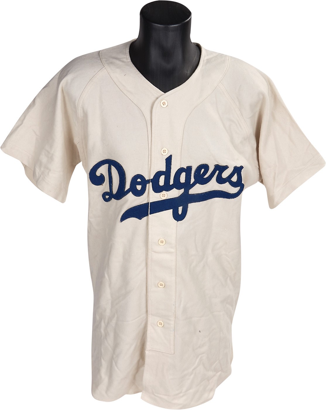 - Jackie Robinson "42" Movie Jersey Used in the Film - Signed by Rachel Robinson