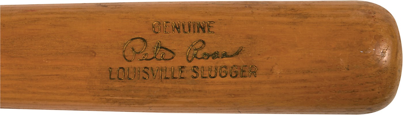 - 1963 Pete Rose "Rookie" Game Used Bat (PSA 8.5)
