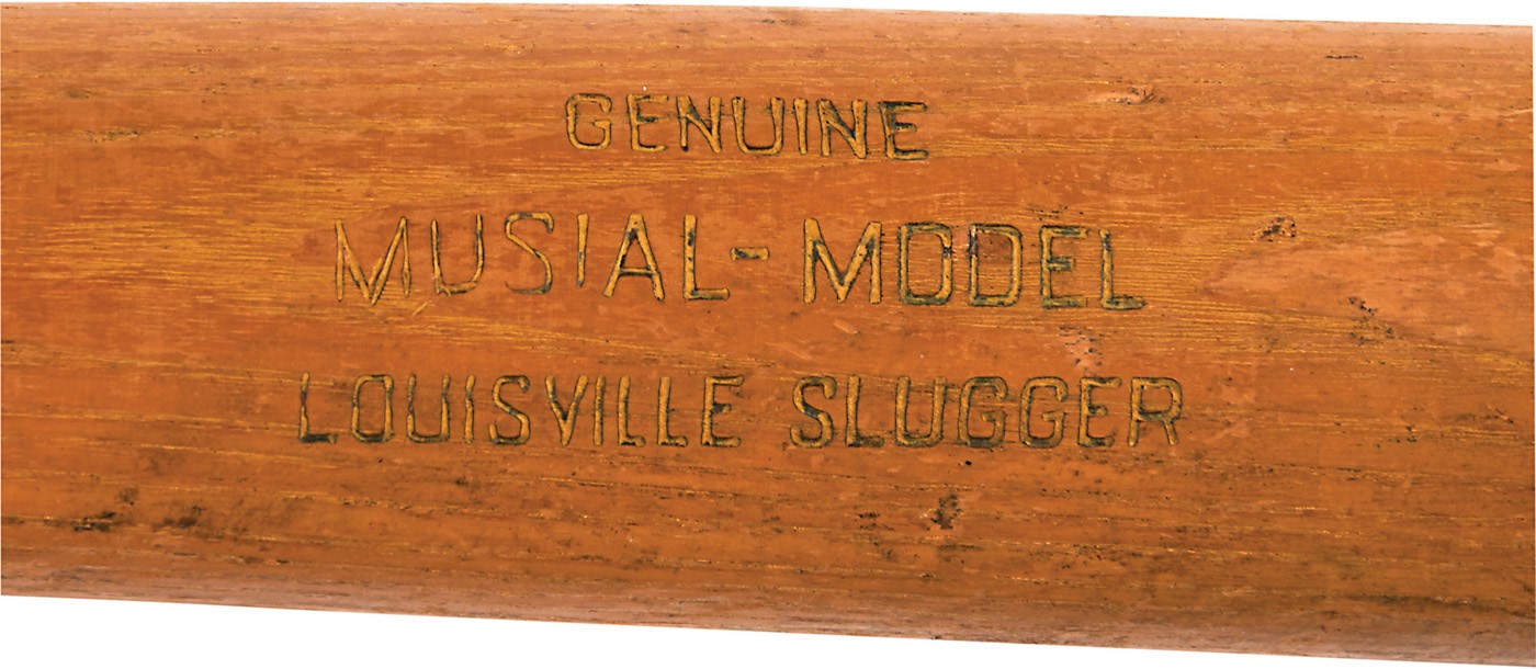 - 1953-54 Stan Musial Game Used Bat (PSA 10)