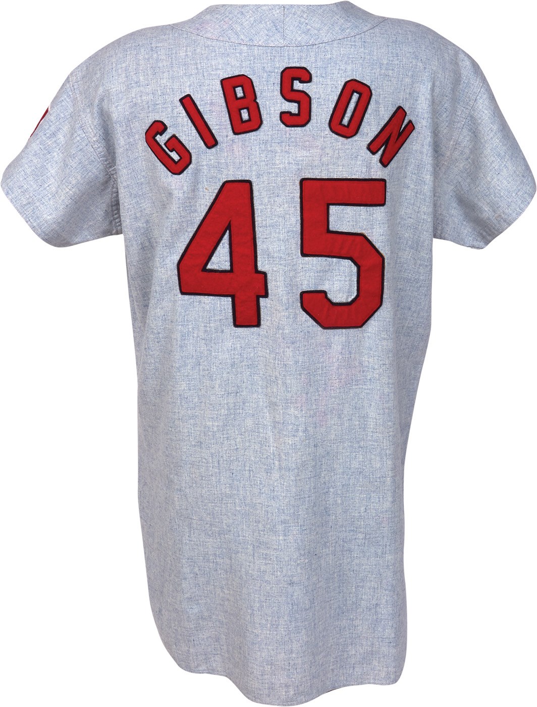 - 1969 Bob Gibson St. Louis Cardinals Game Worn Uniform (MEARS GU10)