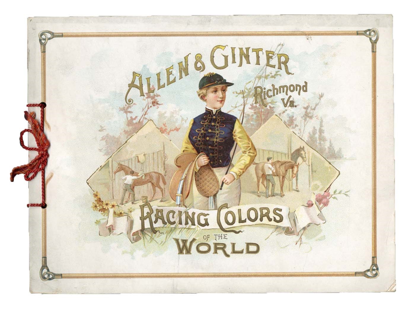 1888 Allen & Ginter Racing Colors of the World Album