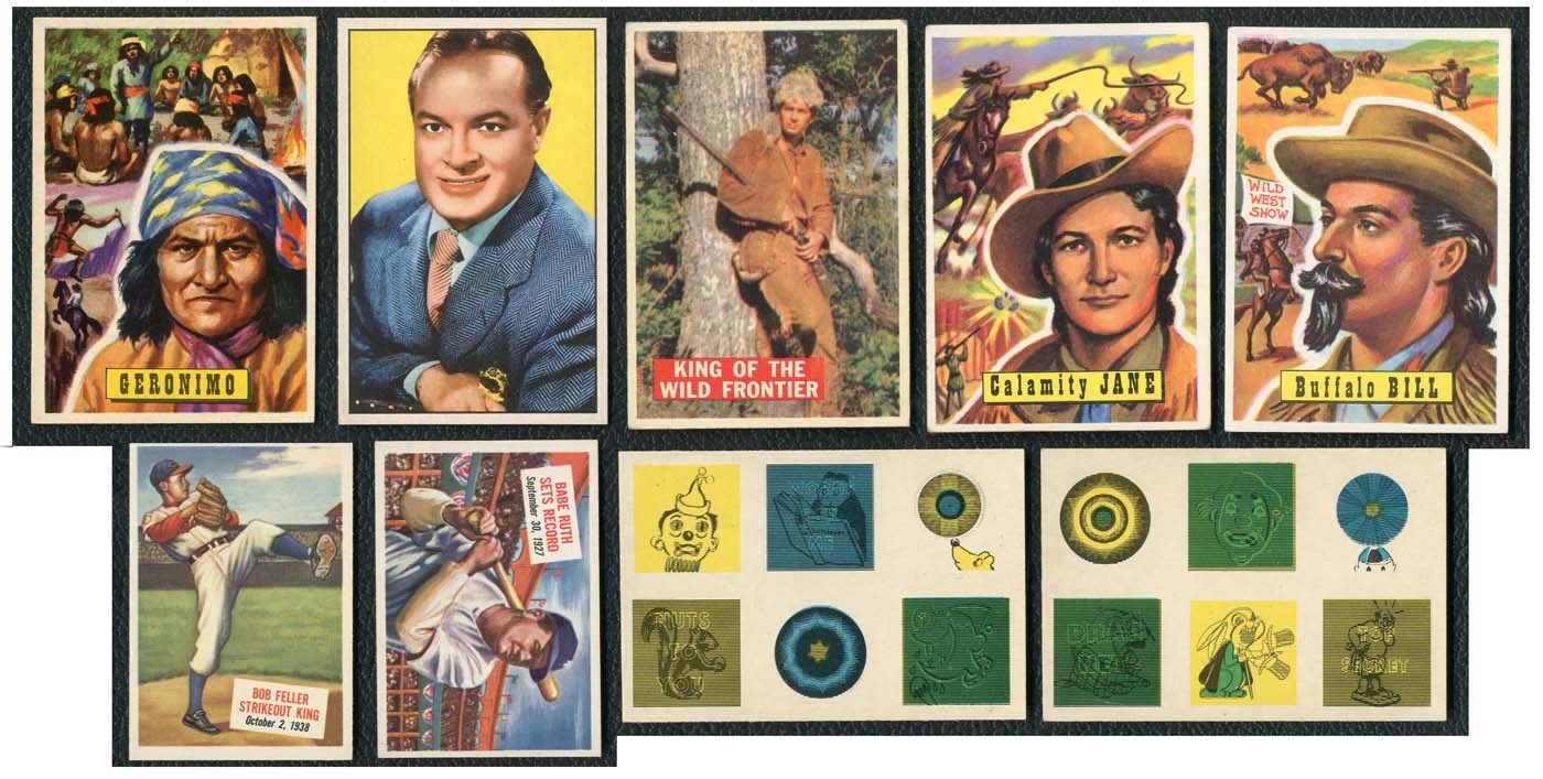 - 1950s-1960s Topps and Bowman TV and Movie Related Non-Sport Collection of Complete, Near and Partial Sets (13)