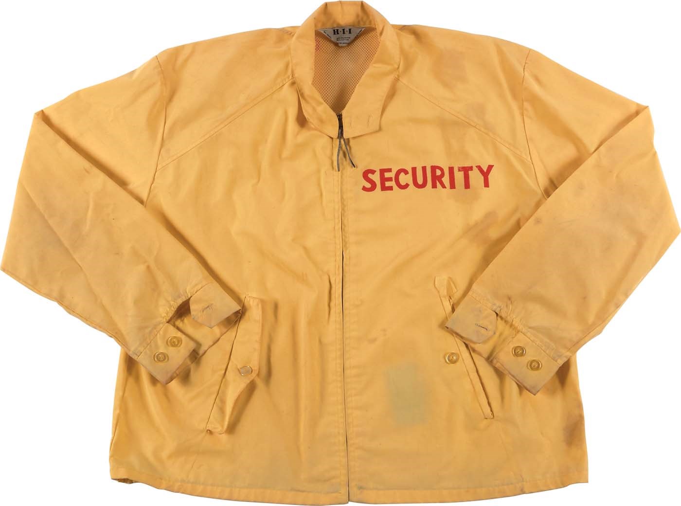 Rock 'N' Roll - 1969 Woodstock Security Jacket with Provenance