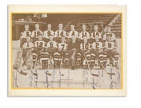 Eddie Shore’s 1937-38 Boston Bruins Team Autographed Photo (10x13)