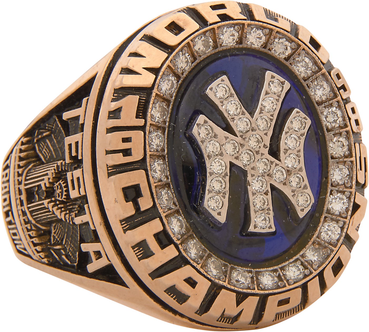 Sports Rings And Awards - 1998 New York Yankees World Series Championship Ring
