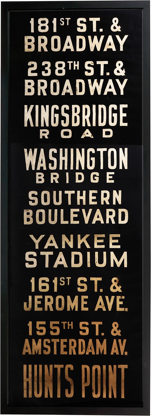 Stadium Artifacts - 1920s Yankee Stadium Subway Roll