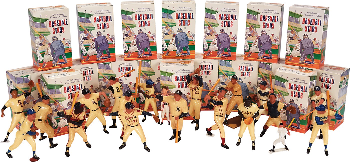 Baseball Memorabilia - 1960 & 25th Anniversary Hartland Figurines Complete Sets (39/39)