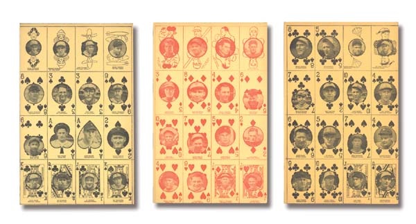 Sports Cards - 1927 W560 Uncut Sheets (3)