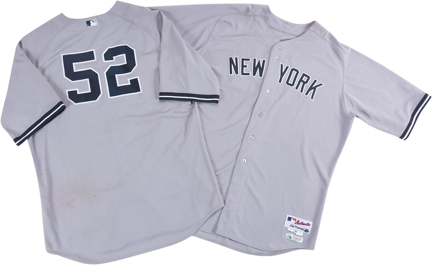 - Pair of 2012-13 CC Sabathia Game Worn Yankees Jerseys (MLB Auth. & Steiner)