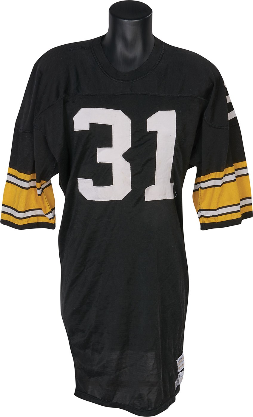 Football - 1975 Donnie Shell Pittsburgh Steelers Game Worn Jersey (Photo-Matched)