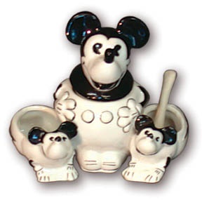- Mickey Mouse Condiment Set