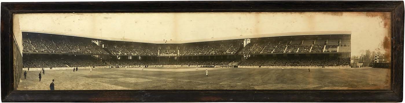 Cleveland Indians - 1910 Cleveland Naps "New" League Park Inaugural Game Panorama