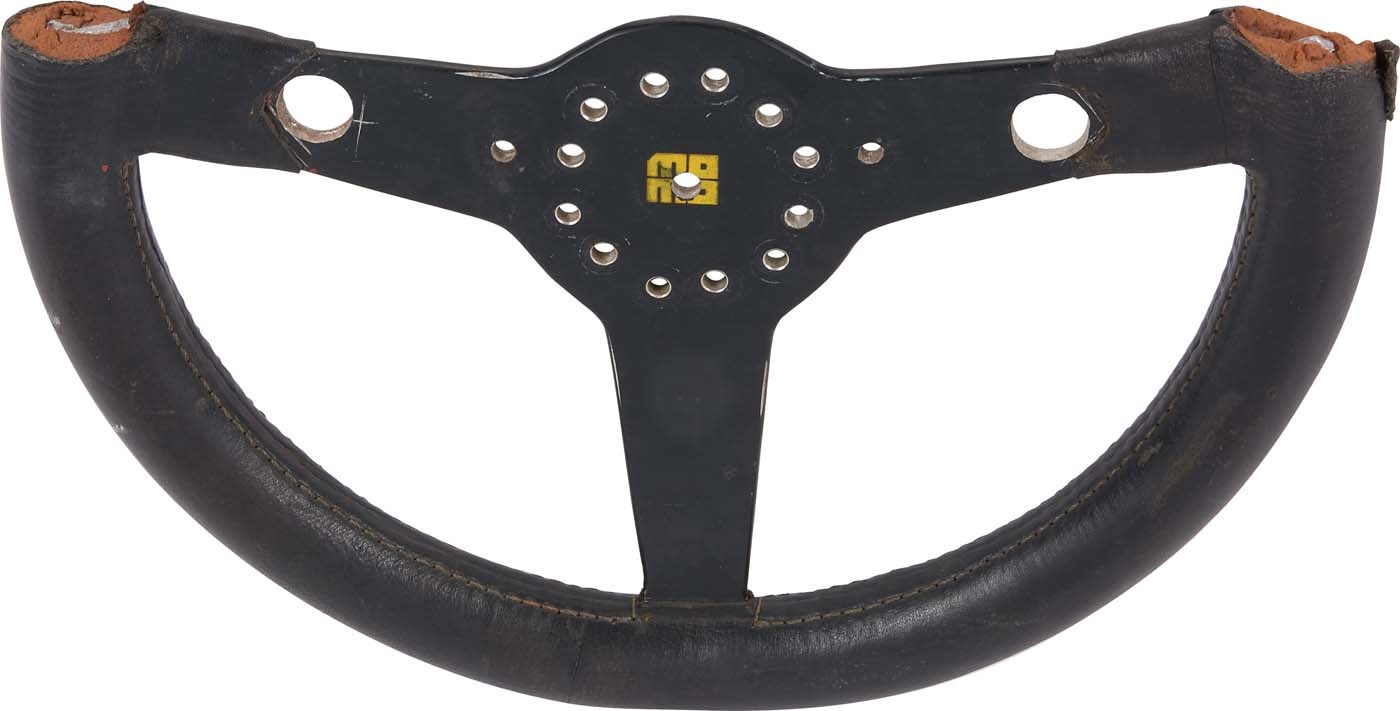 1973 Art Pollard Steering Wheel from Fatal Indianapolis 500 Crash