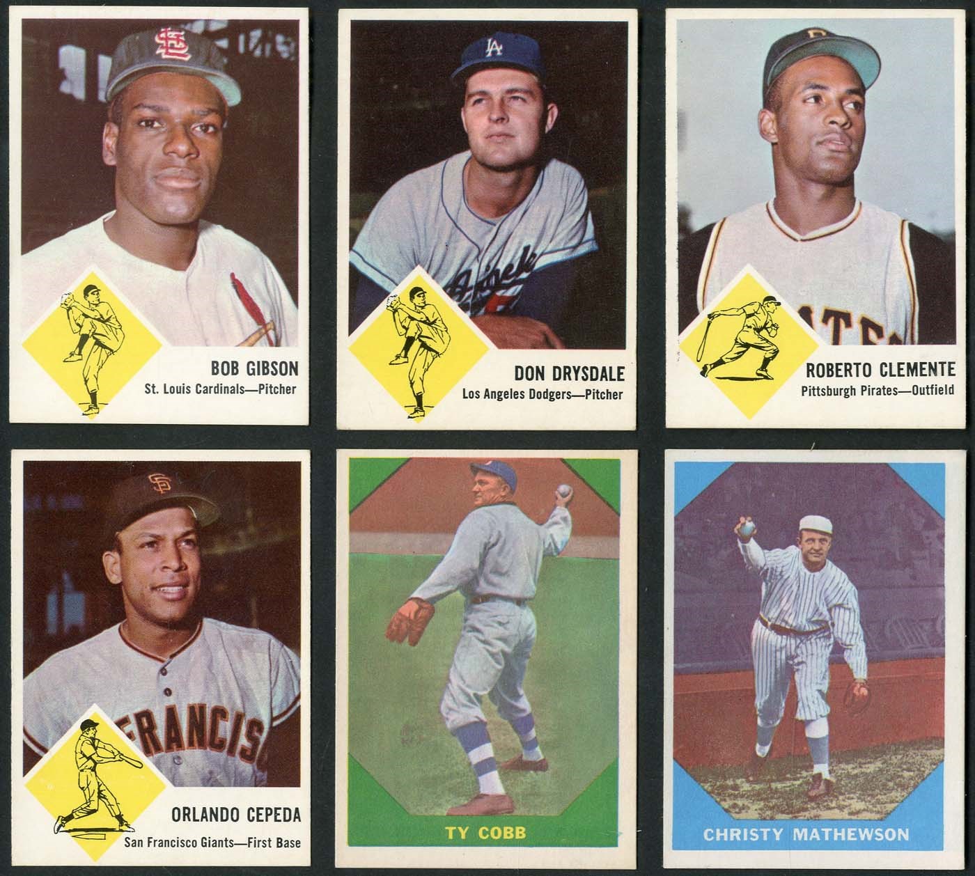 - 1959-68 Fleer Collection Including a Complete 1963 Set