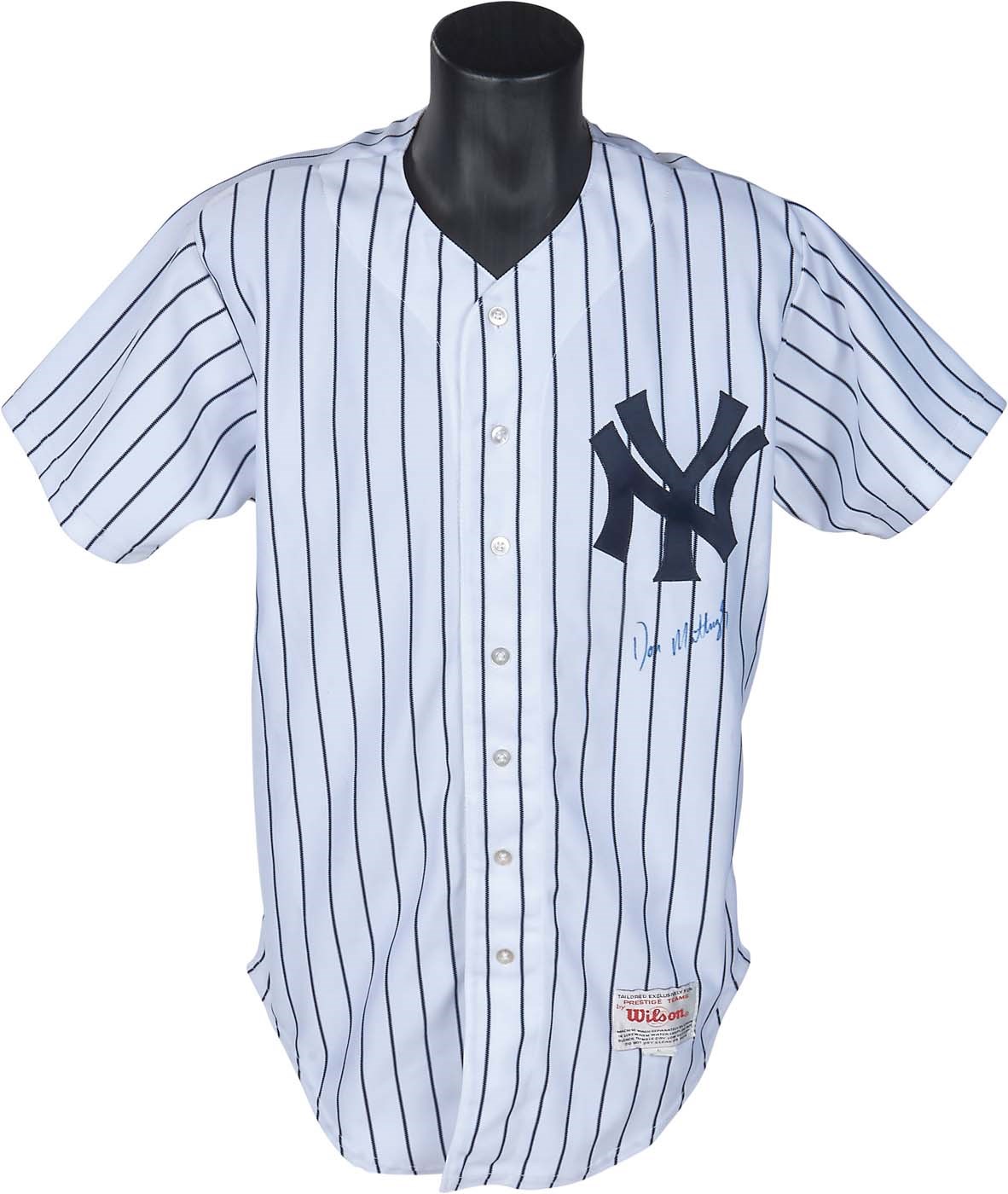 1989 Don Mattingly New York Yankees Game Worn Jersey