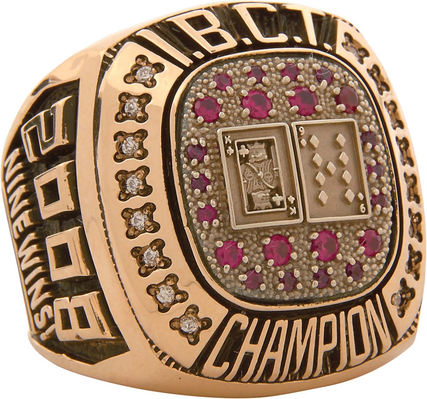 2008 Baccarat Championship Ring - Sourced from Tournament Owner