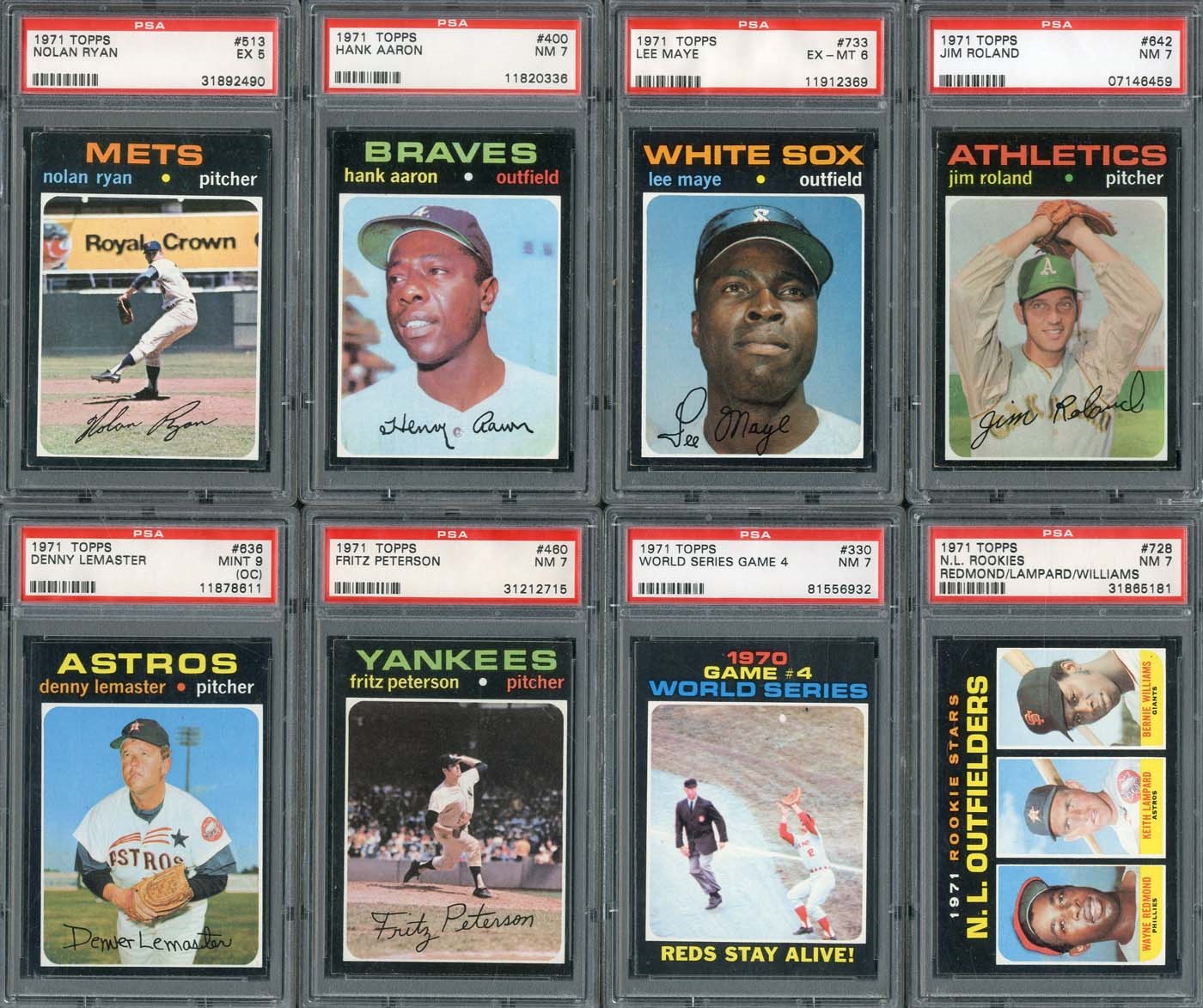 - 1970-72 Topps Complete Set Run of (3)