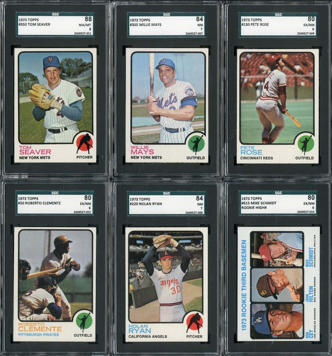 - 1973-75 Topps HIGH GRADE Complete Set Run with 6 SGC