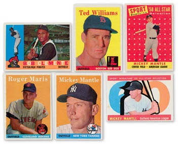- 1958 - 1980 Topps Baseball Stars Lot (700+)