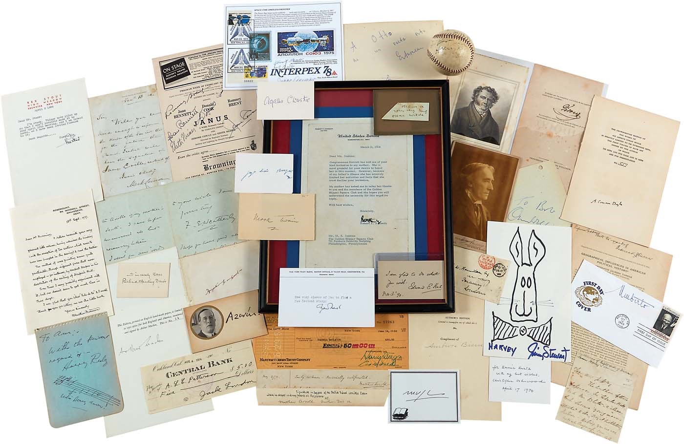 Rock And Pop Culture - Enticing Historical Figures Autograph Collection Going Back to the 1600s  (110+)