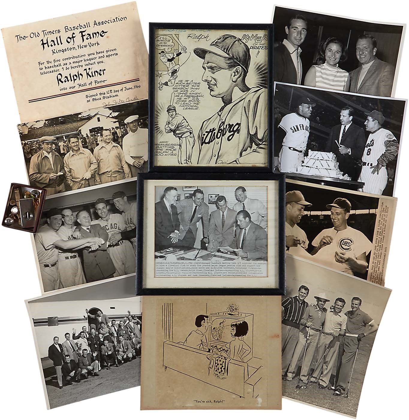 Baseball Memorabilia - Ralph Kiner Collection (27)