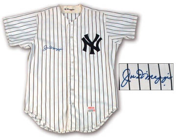 1980's Joe DiMaggio Old Timers Jersey