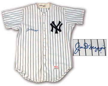 Joe DiMaggio - 1980's Joe DiMaggio Old Timers Jersey