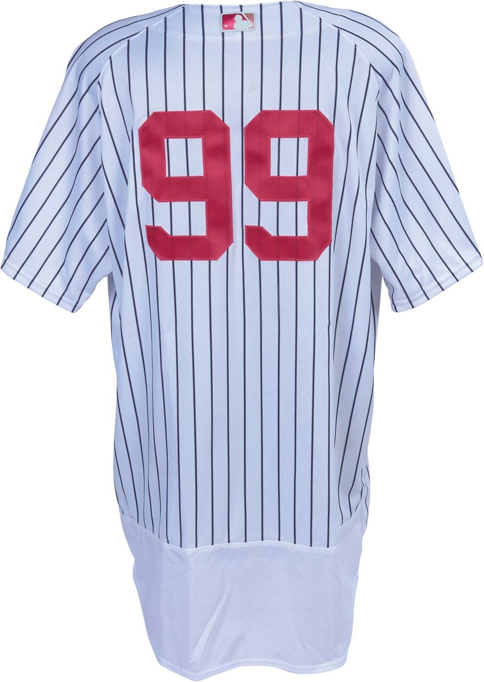 2017 Aaron Judge Mother's Day Game Worn New York Yankees Jersey