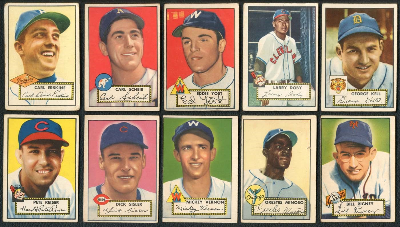 - 1952 Topps Collection of (200) cards