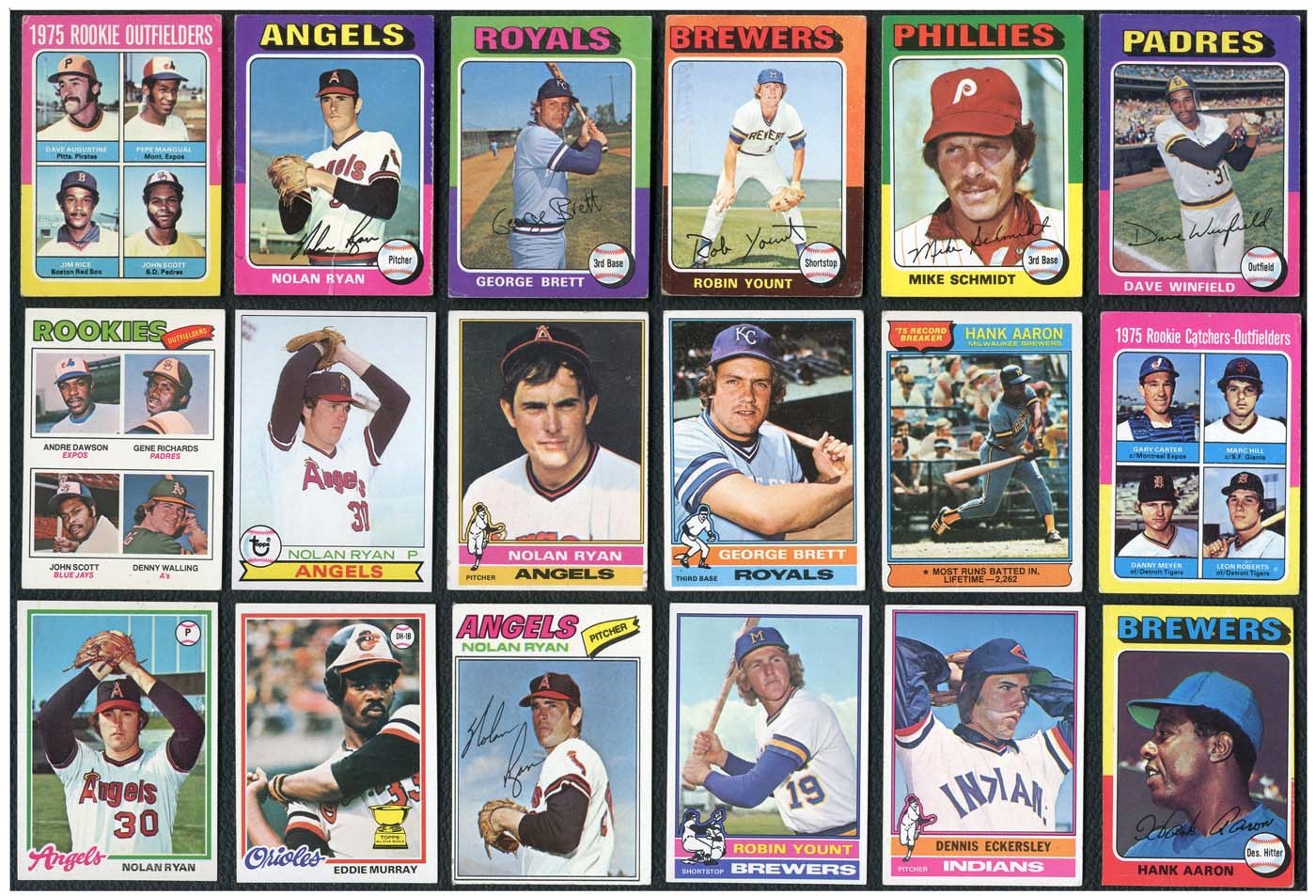 - 1975-1988 Topps, Fleer and Donruss Complete Sets (27)