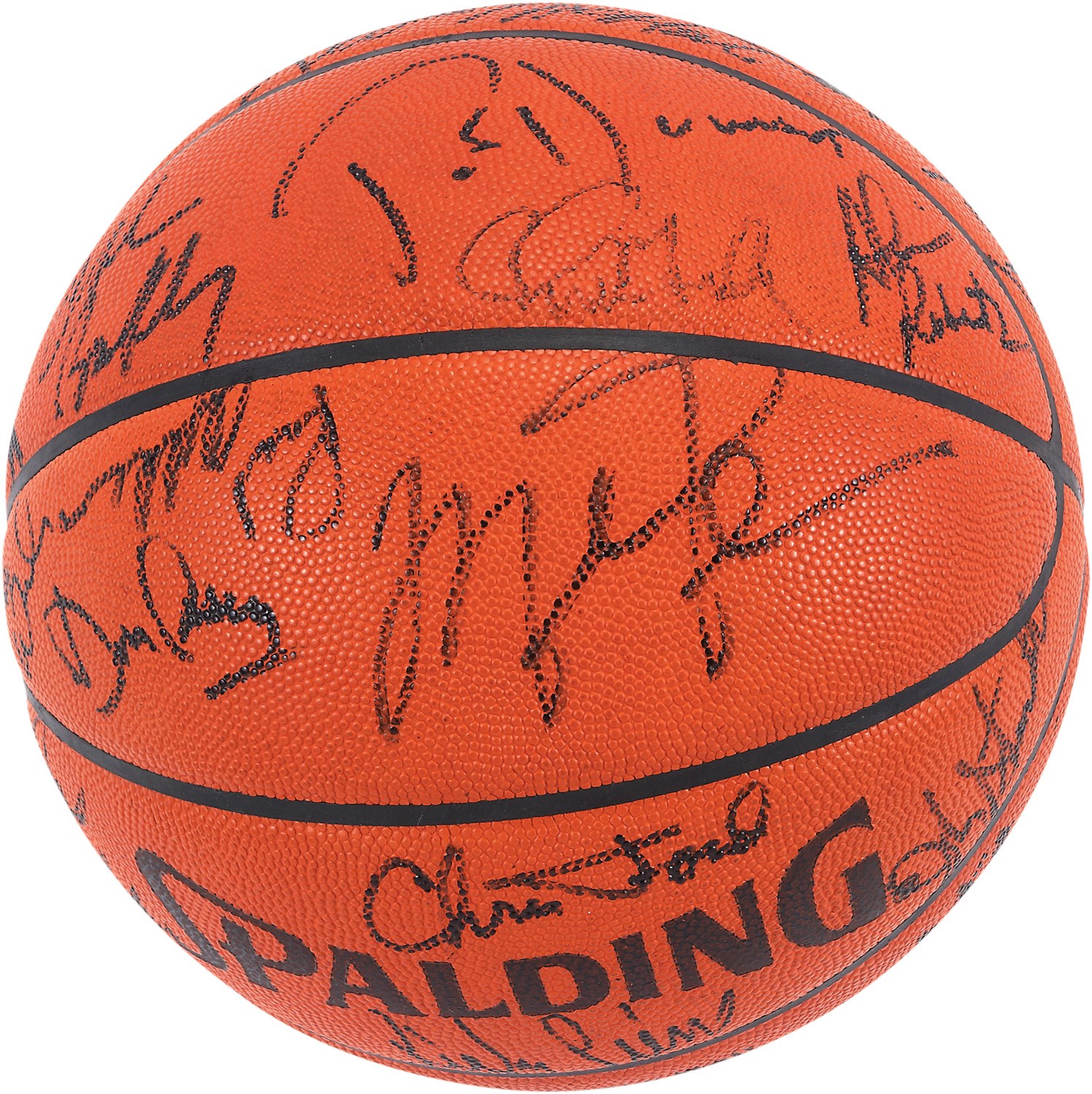 - 1991 NBA Eastern & Western Conference All-Star Complete Team-Signed Basketball