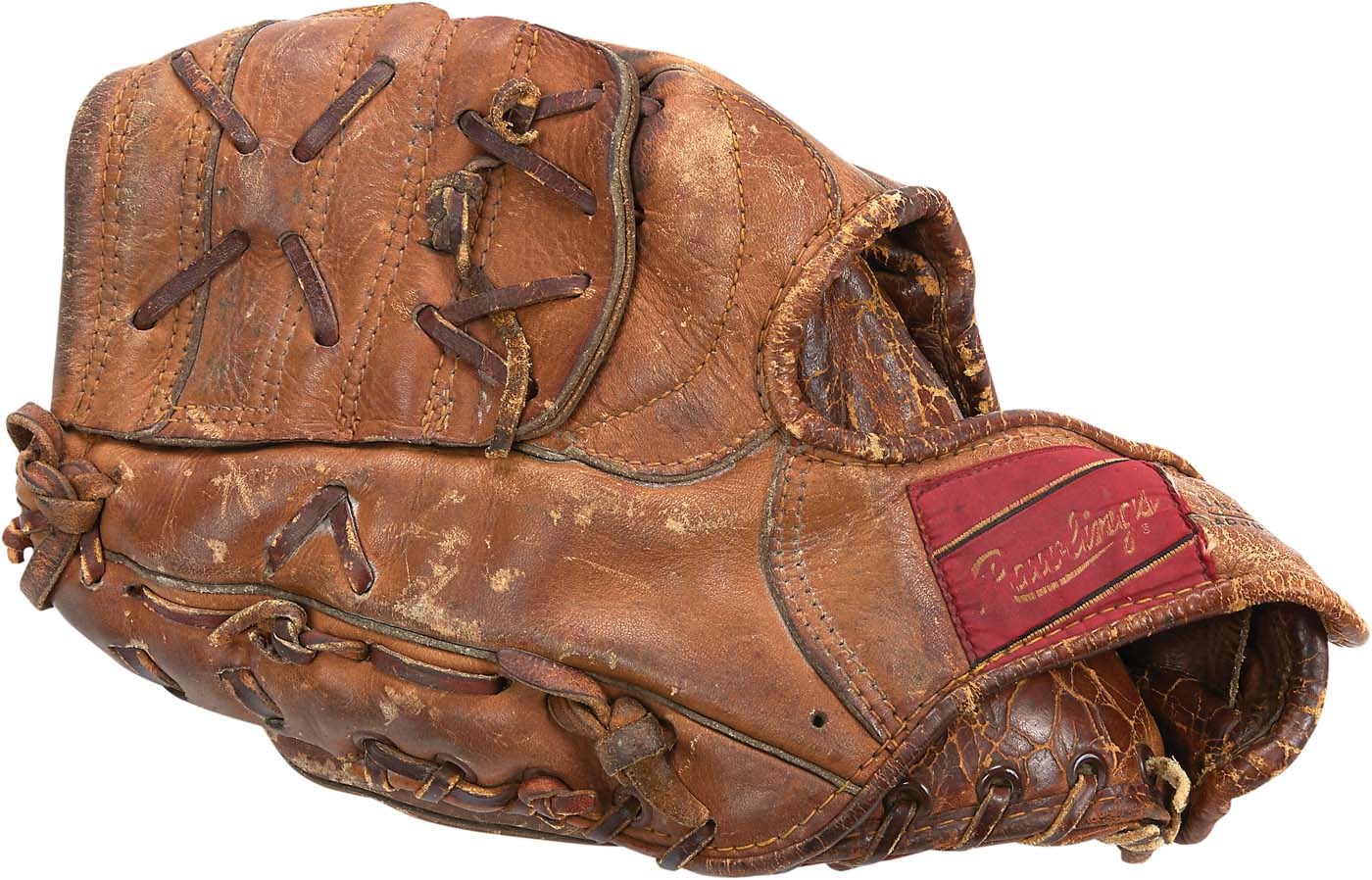 Cleveland Indians - Herb Score Game Used Glove
