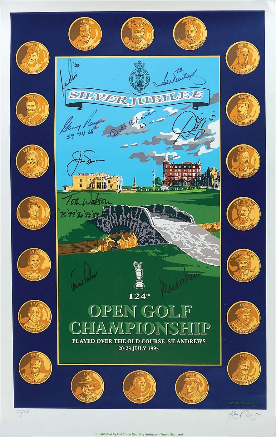 - 124th British Open Signed Limited Edition Print