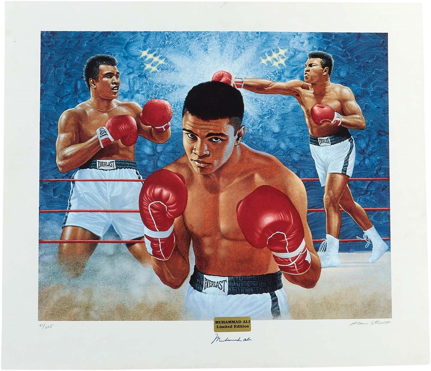 Muhammad Ali Limited Edition Signed Lithograph