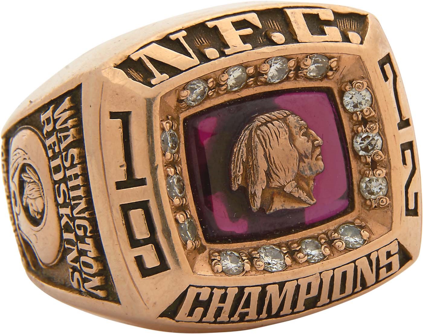 - 1972 Washington Redskins NFC Championship Ring
