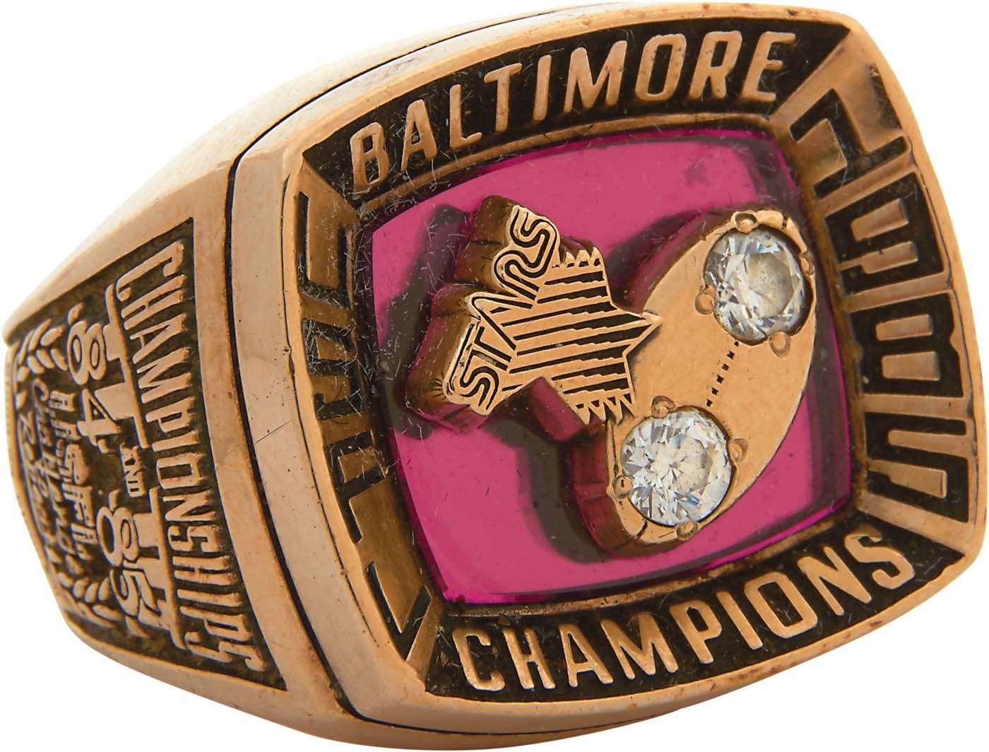 Football - Baltimore USFL World Championship Ring