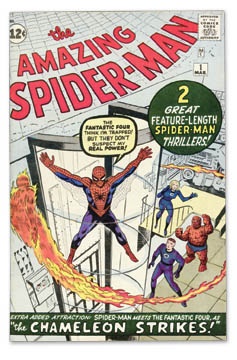 - "Amazing Spiderman" #1 Comic Book