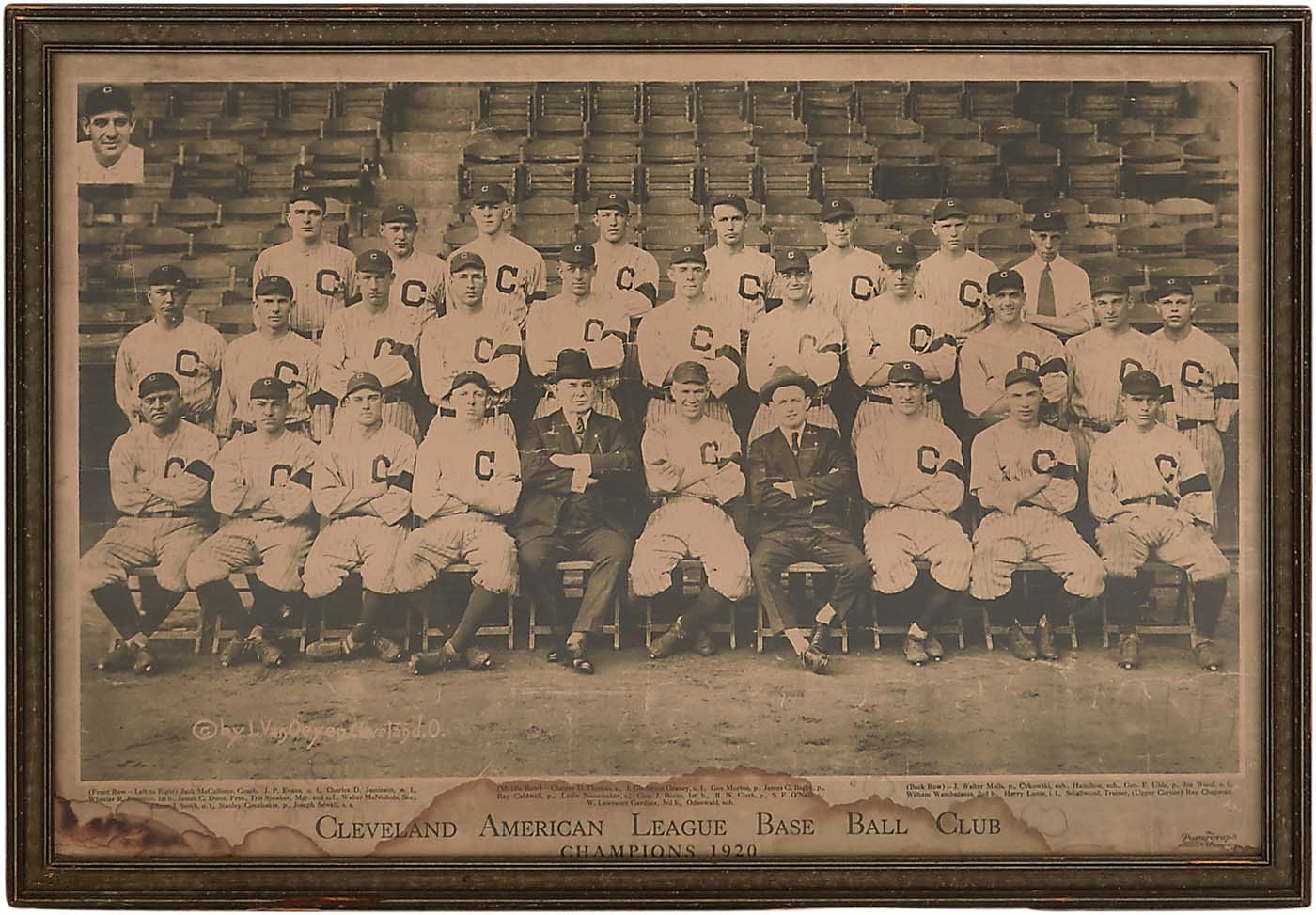 1913 Cleveland Naps indians Team Picture Digitally 