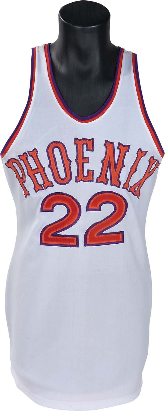 Mid-1980s Larry Nance Game Worn Phoenix Suns Jersey