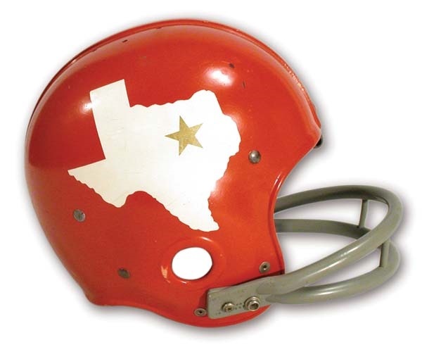 - 1961 Dallas Texans Game Worn Helmet